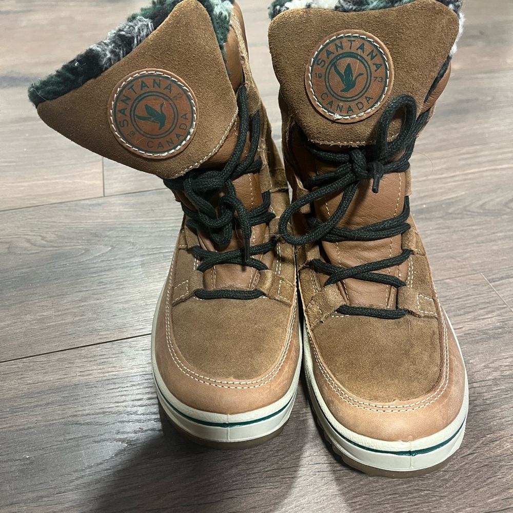 Santana Canada Tan Winter Boots